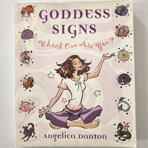Goddess Signs Book by Angelica Danton